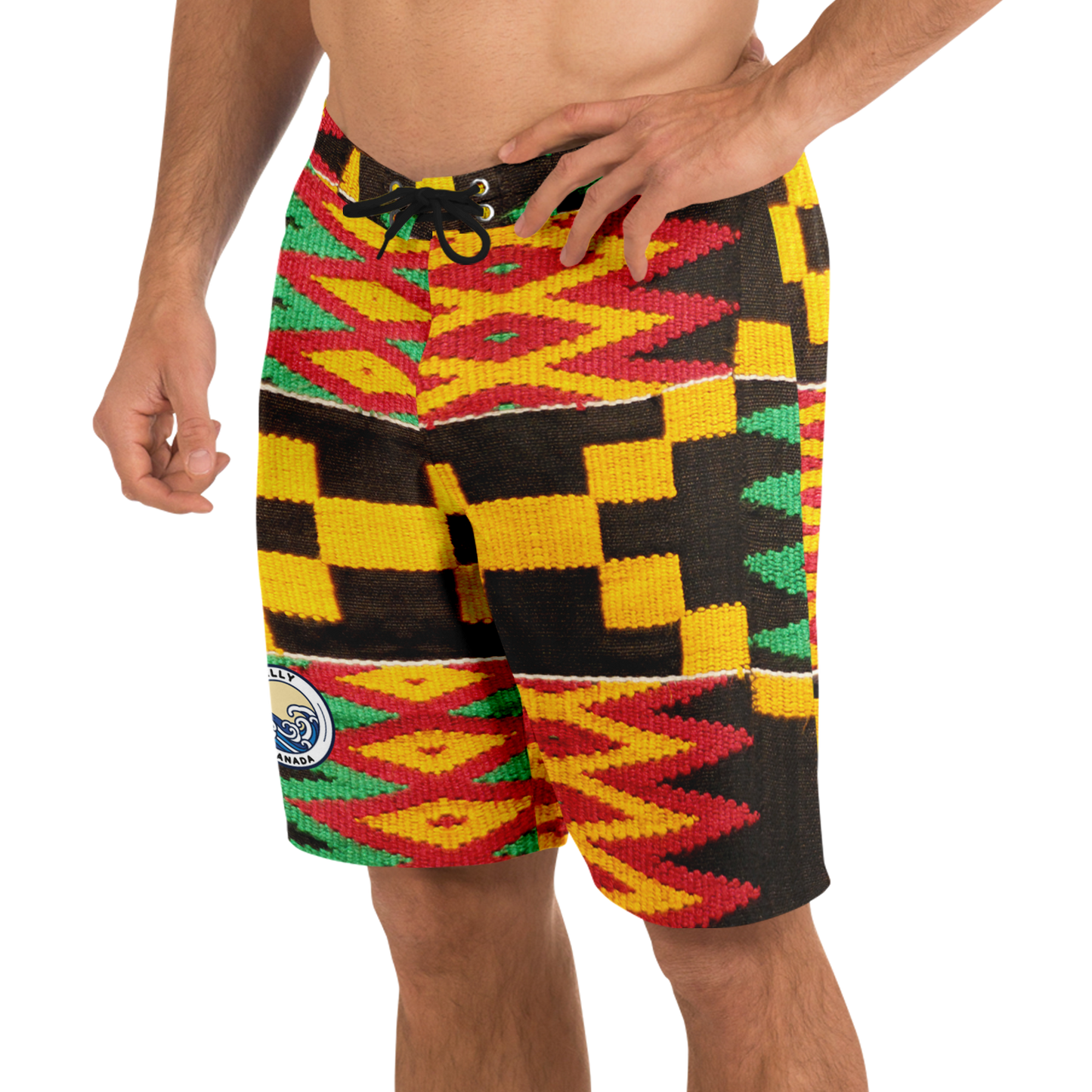 Boardshort à motif zoulou 