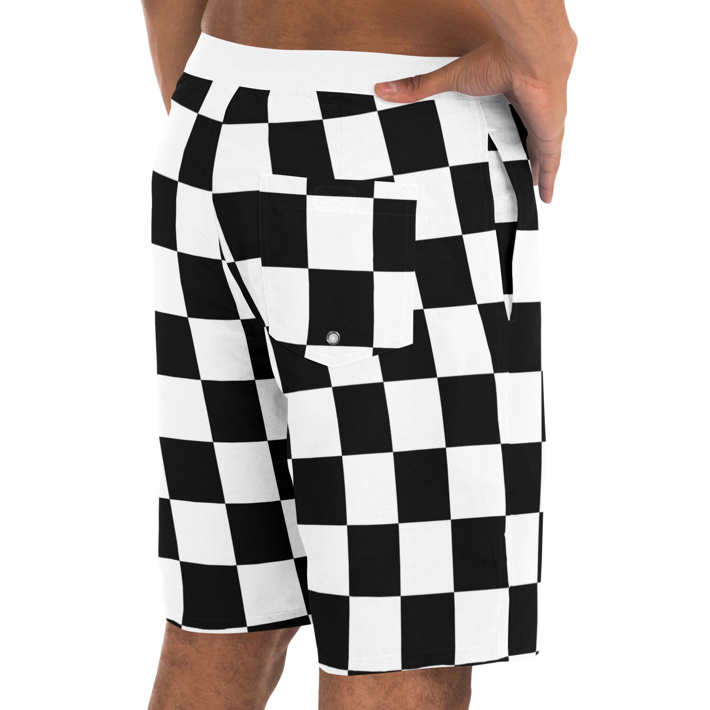 Checkerboard Board Shorts