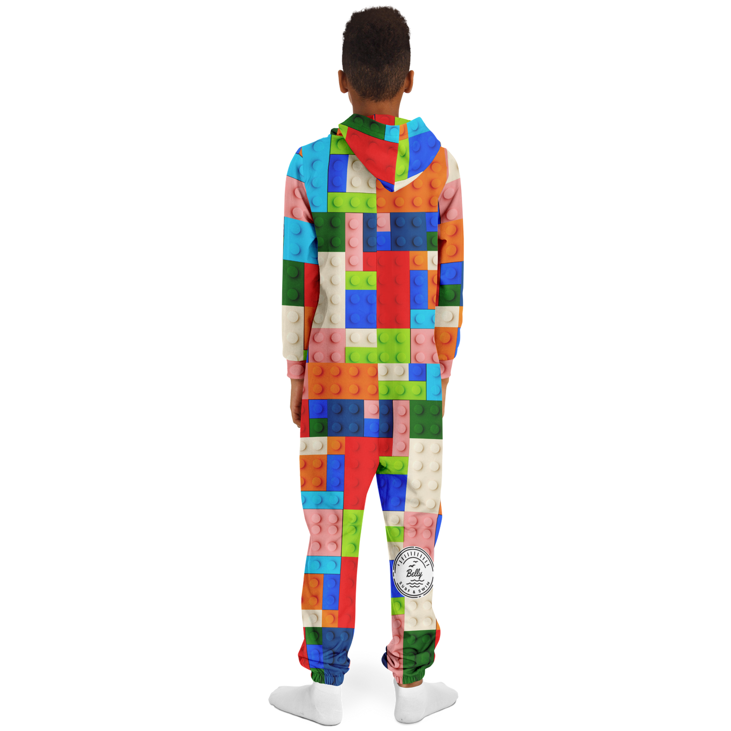 Men's Youth Lego Print Athletic Jumpsuit