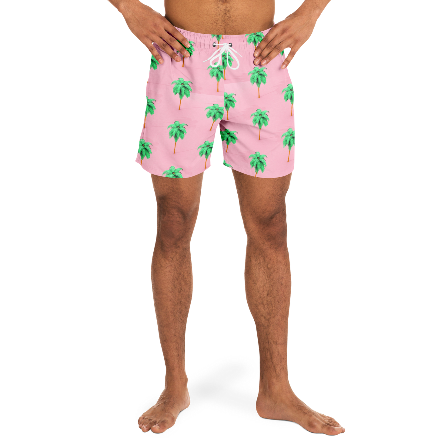 Palm Trees Pattern Swim Trunks