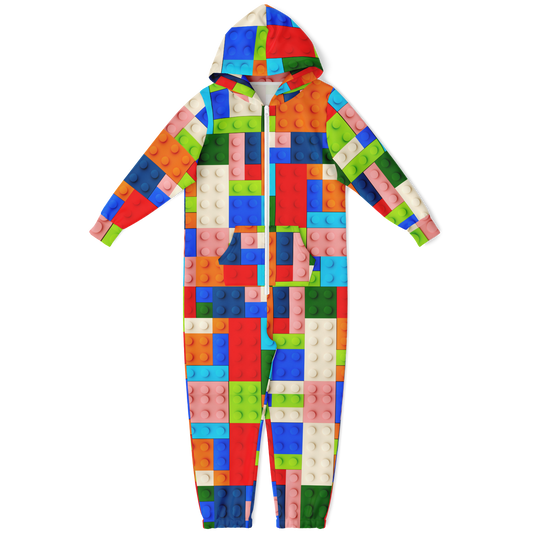 Men's Youth Lego Print Athletic Jumpsuit