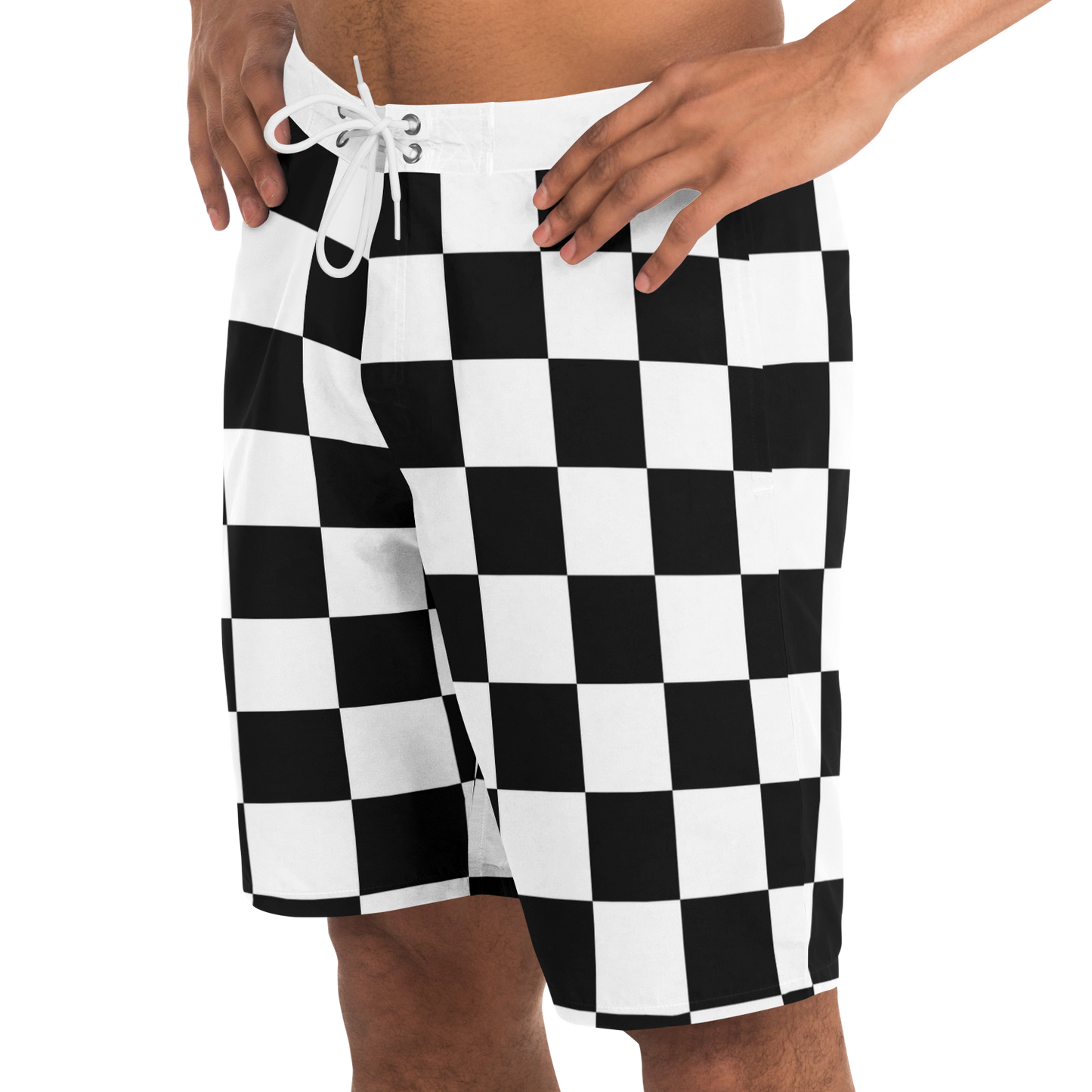 Checkerboard Board Shorts