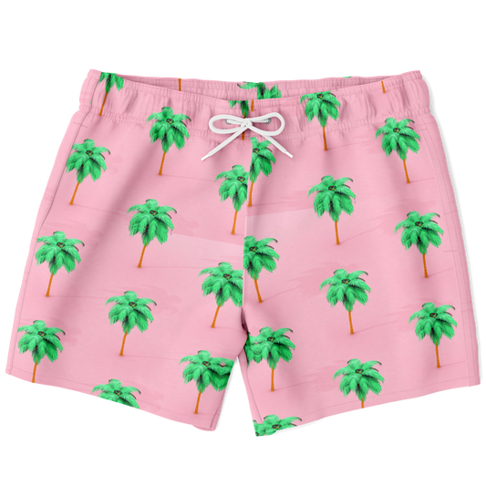 Palm Trees Pattern Swim Trunks