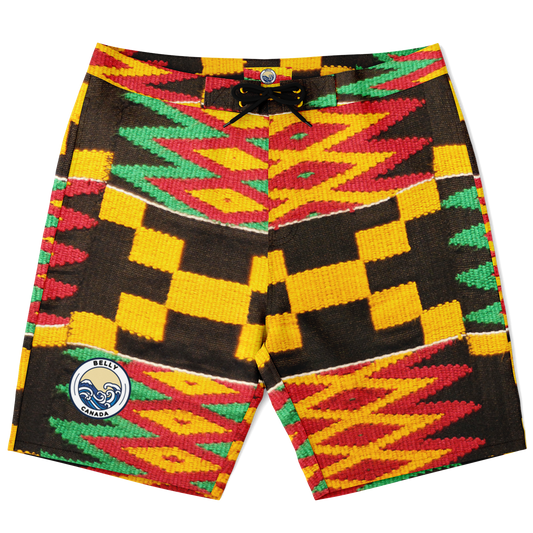 Boardshort à motif zoulou 