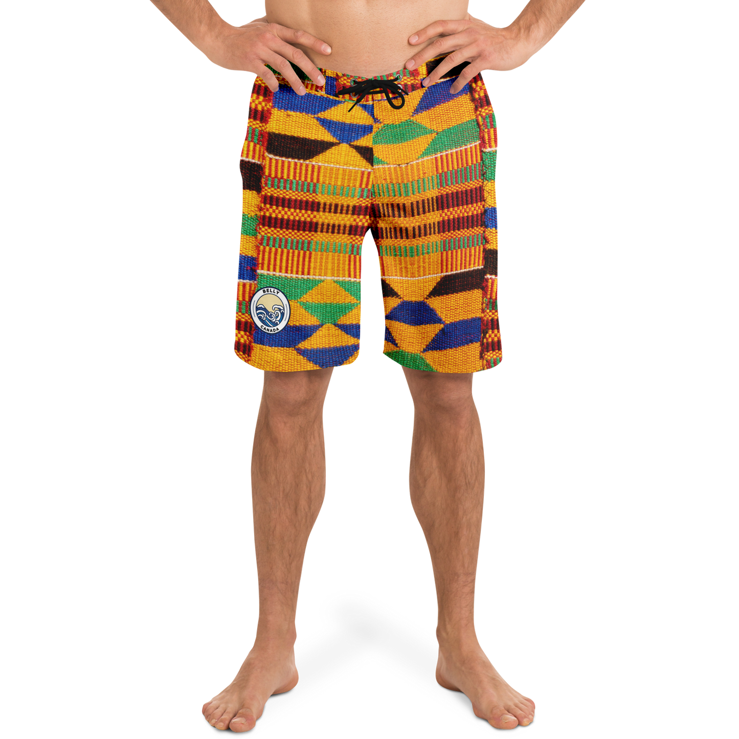 Short de bain à motifs 