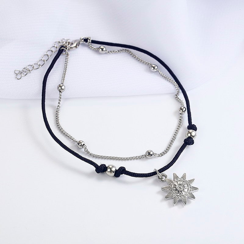 Sun Pendant Ocean Spirit Anklet