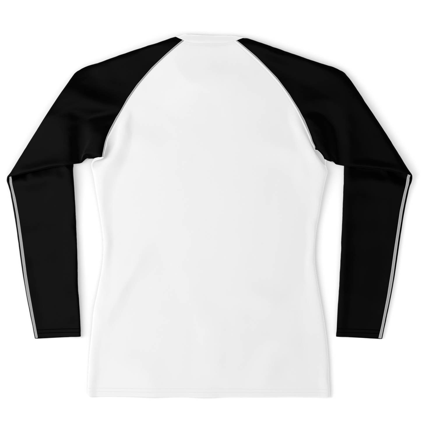 Men's Black and White Rashguard