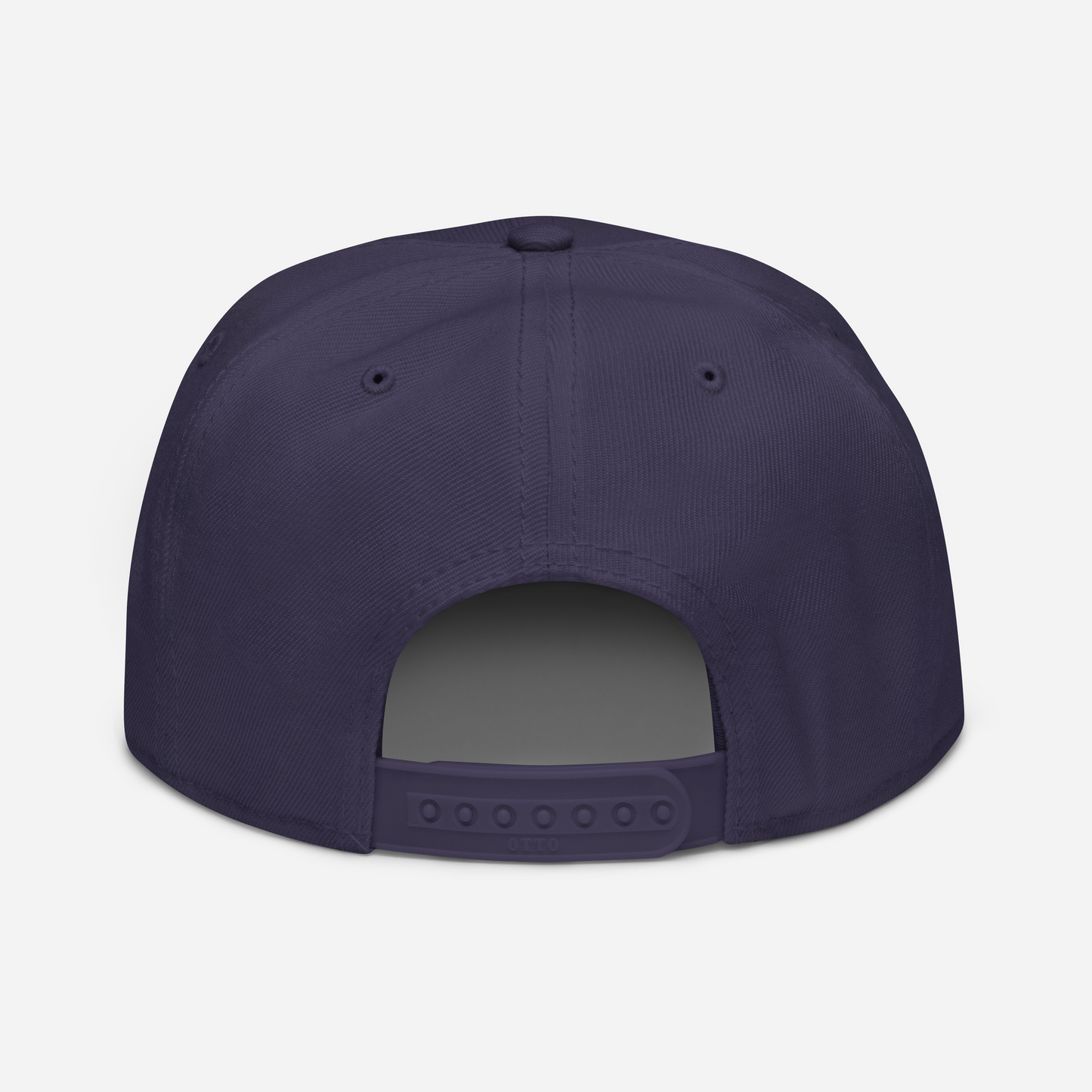 Snapback Hat with Grey Undervisor