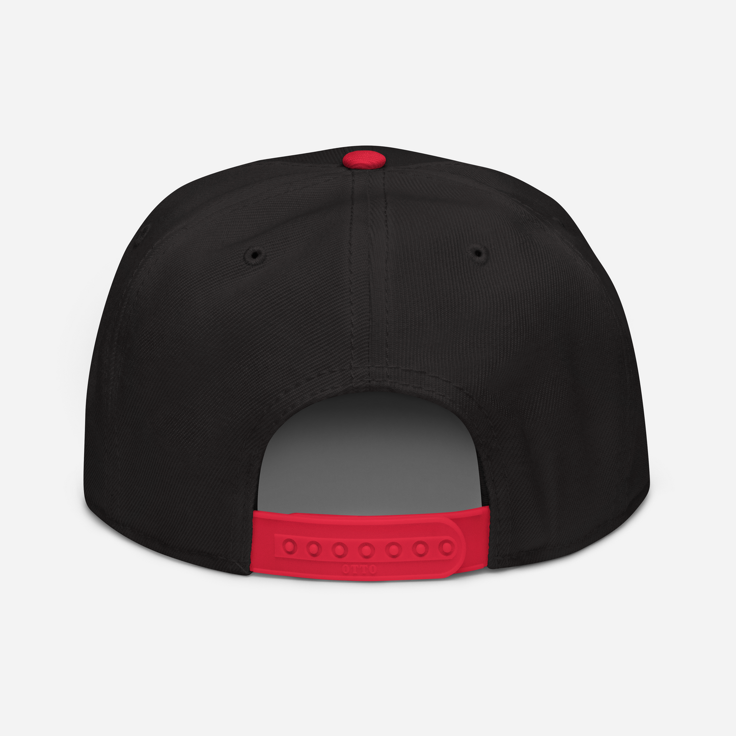 Snapback Hat with Grey Undervisor