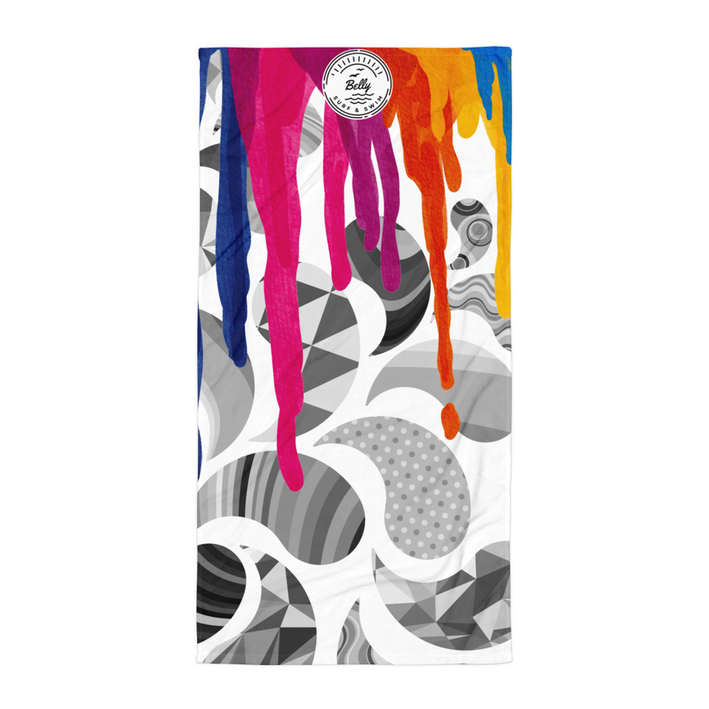 Coloursplash Print Towel