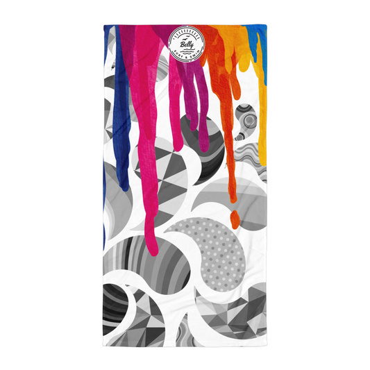 Coloursplash Print Towel