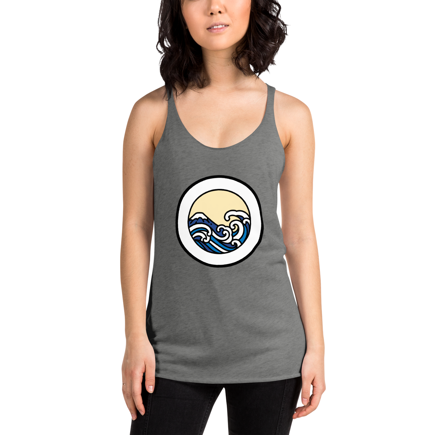 Women's Form-Fitted Racerback Tank