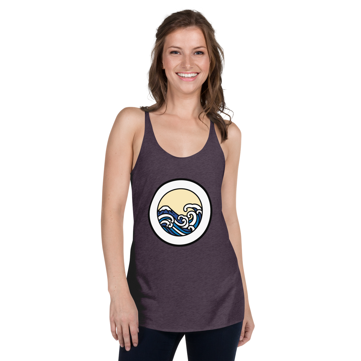 Women's Form-Fitted Racerback Tank