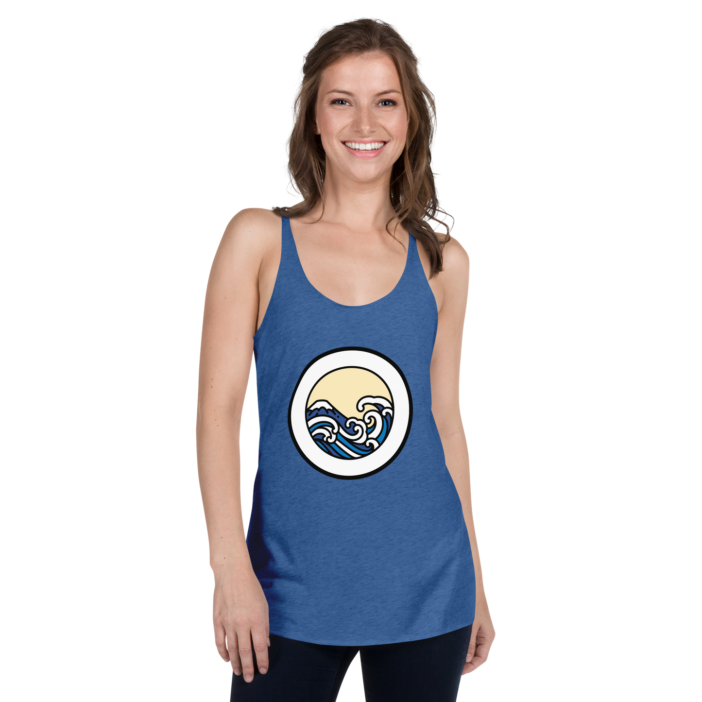 Women's Form-Fitted Racerback Tank