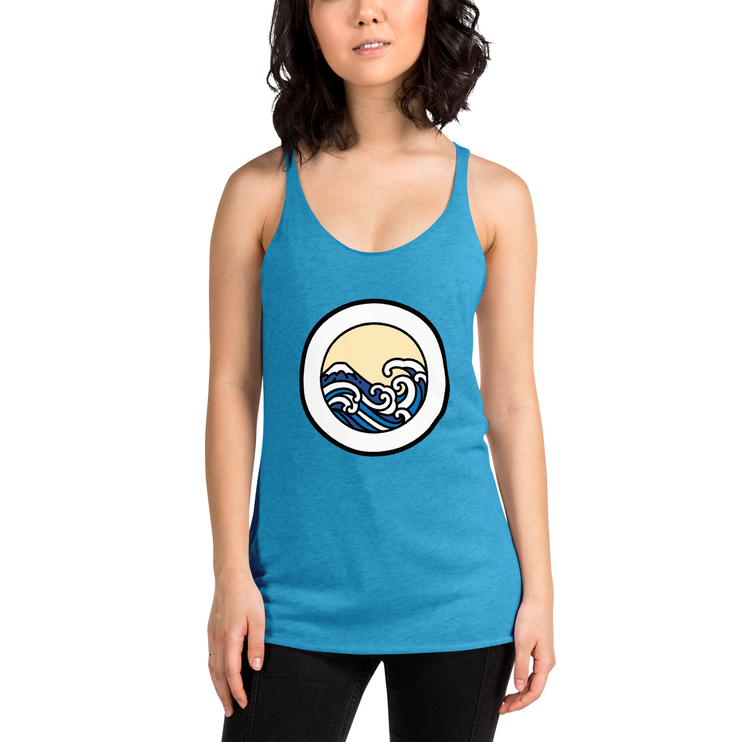 Women's Form-Fitted Racerback Tank